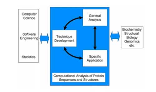 Skema pengolahan data pada ilmu Bioinformatika