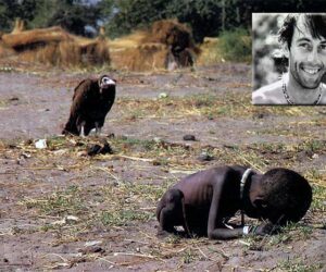 Stricken Child Crawling Towards a Food Camp Kevin Carter