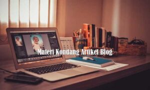 Materi Kondang Artikel Blog