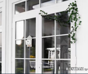 kaca untuk interior rumah