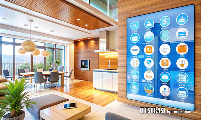 smart home untuk villa mewah masa kini
