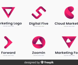 inspirasi font serif klasik desain logo