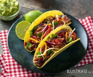 restoran di meksiko dengan tacos autentik