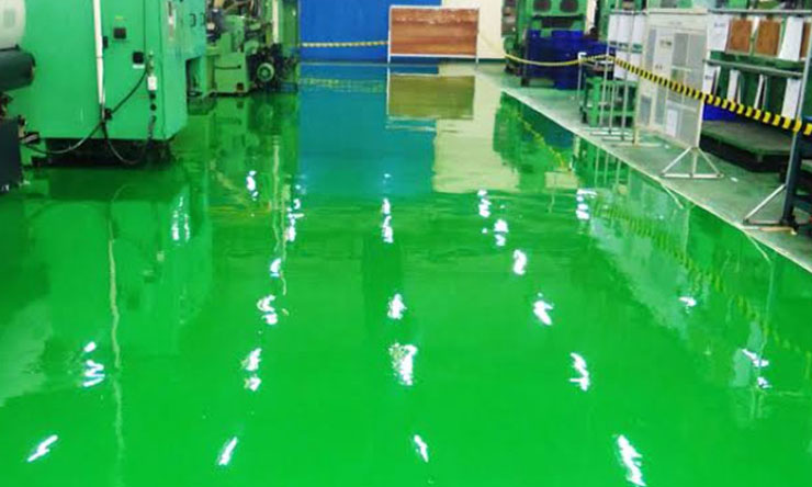 Penerapan Epoxy Lantai